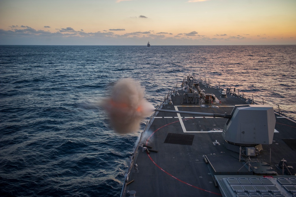 USS Leyte Gulf operations