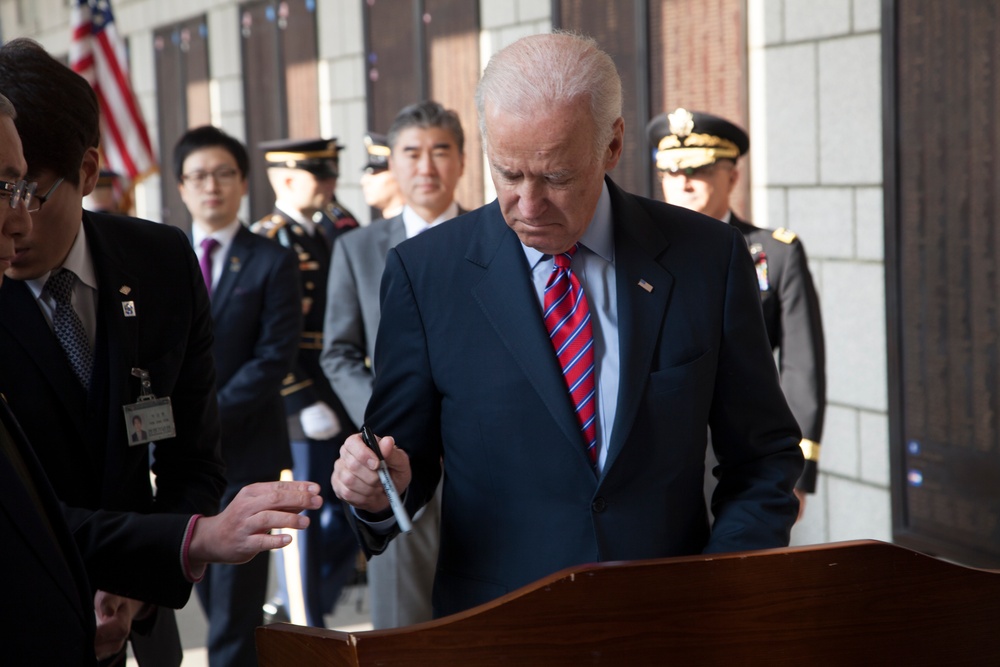 Biden visits South Korea