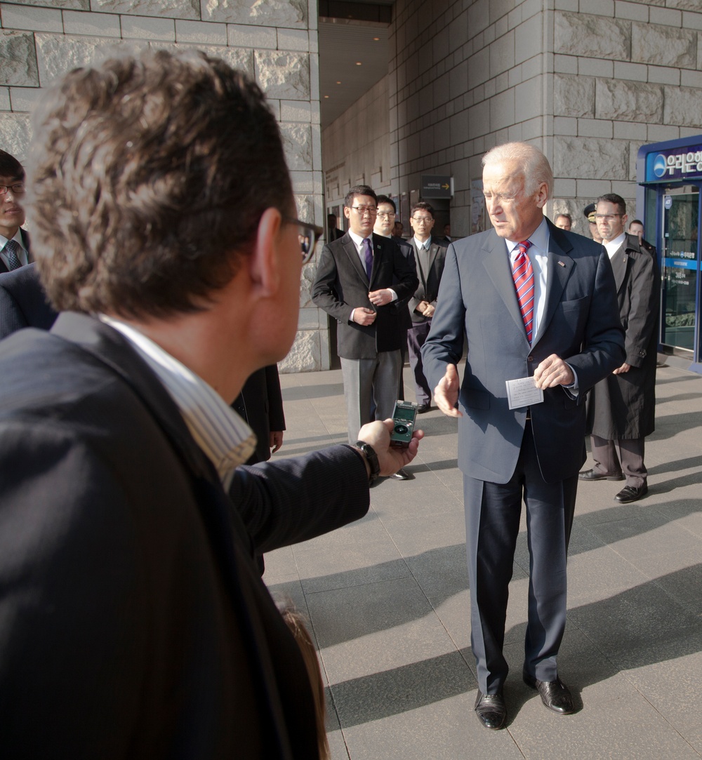 Biden visits South Korea