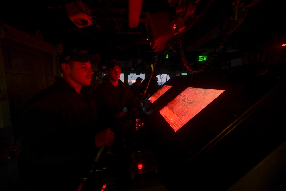 USS Monterey operations