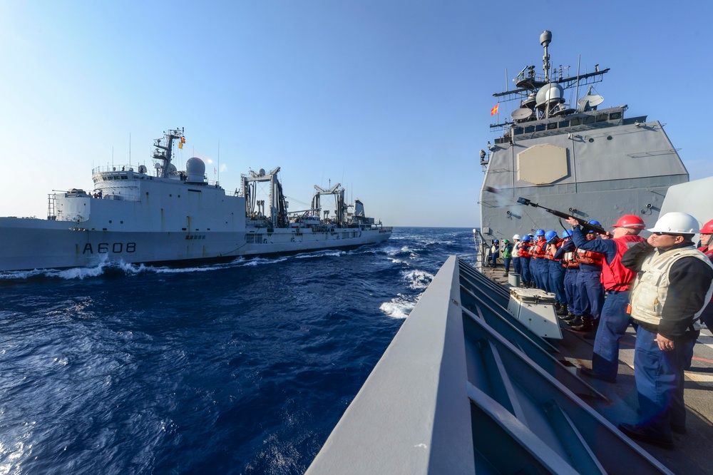 USS Monterey operations