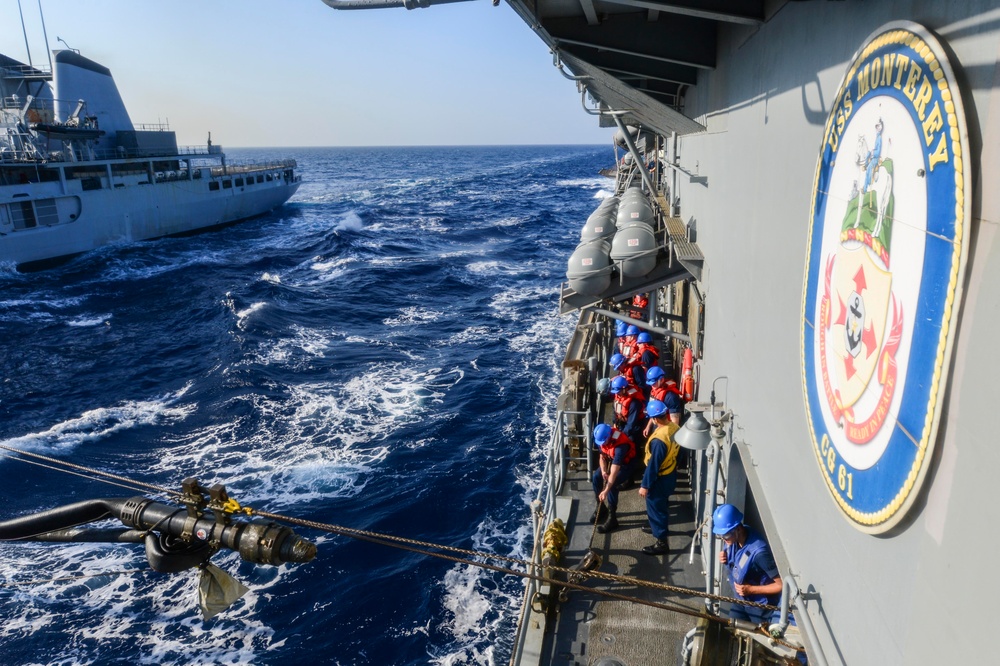 USS Monterey operations