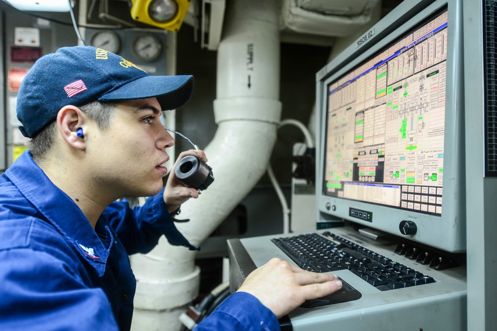 USS Monterey operations