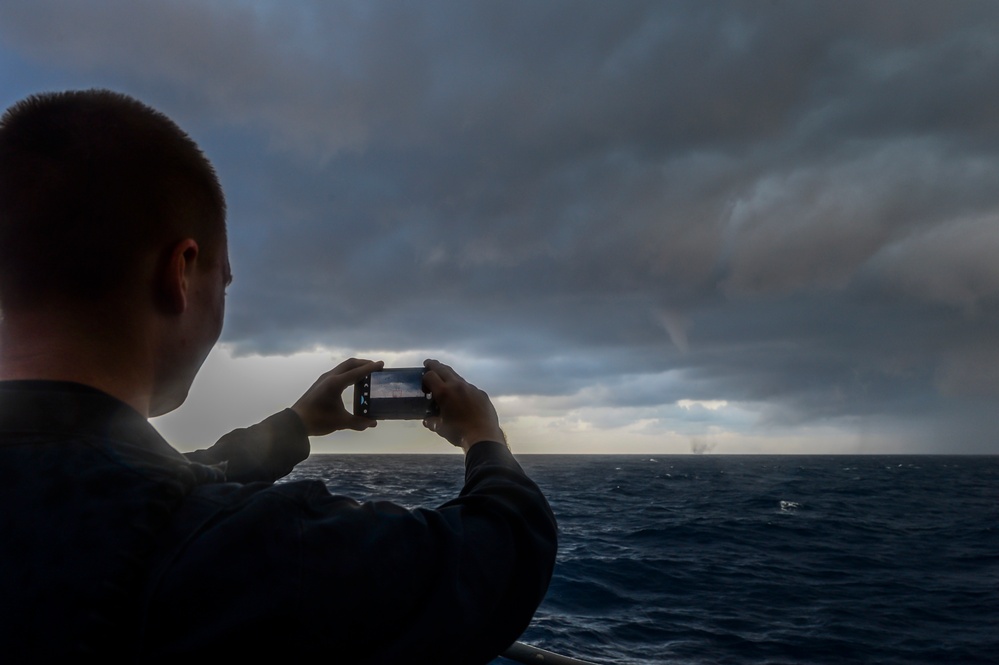 USS Monterey operations