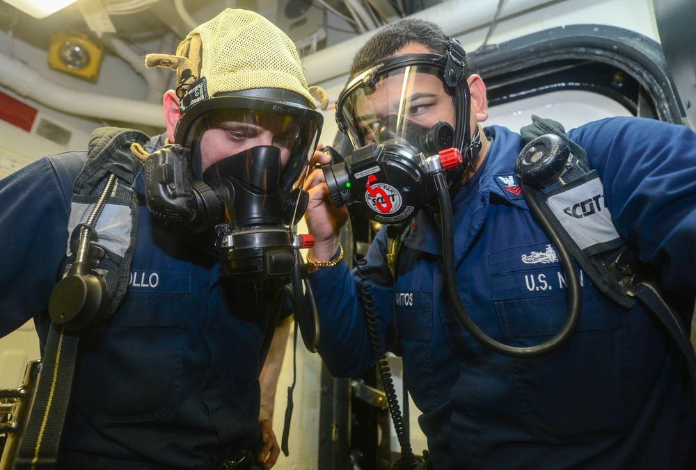 USS Monterey operations