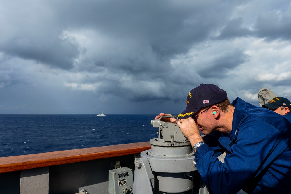 USS Monterey operations