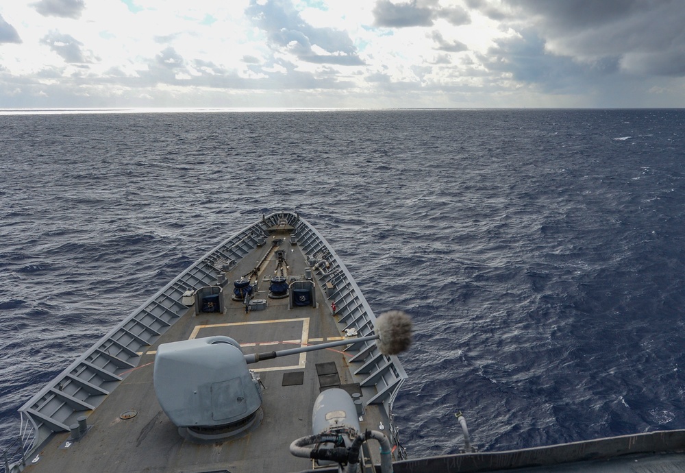 USS Monterey operations