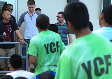 Service members mentor troubled teenagers during FF II