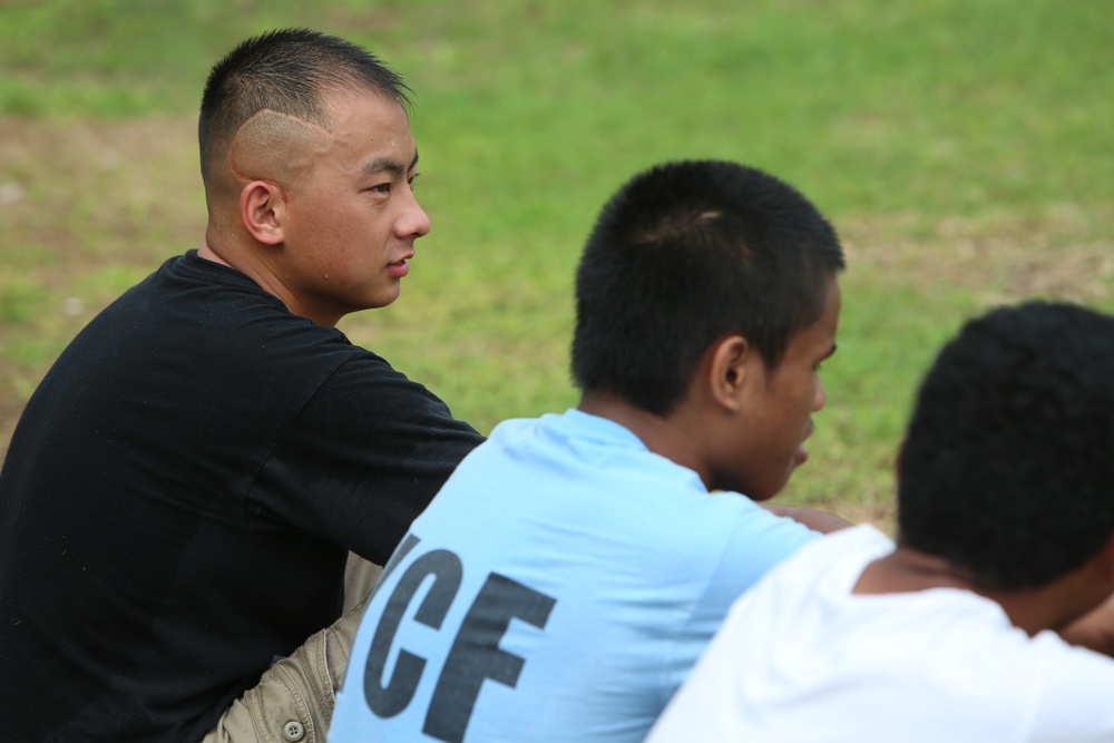 Service members mentor troubled teenagers during FF II