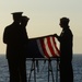 USS Bataan sailors conduct burial at sea