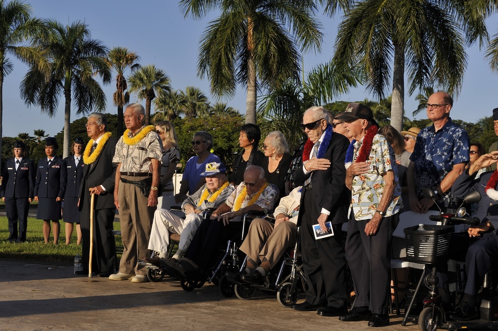 15th Wing honors Dec. 7, 1941 survivors at Hickam Field