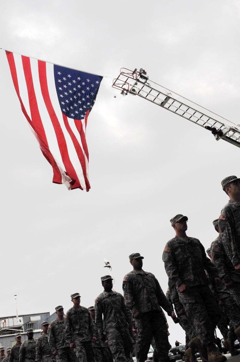 Deployment ceremony 238th Aviation Battalion