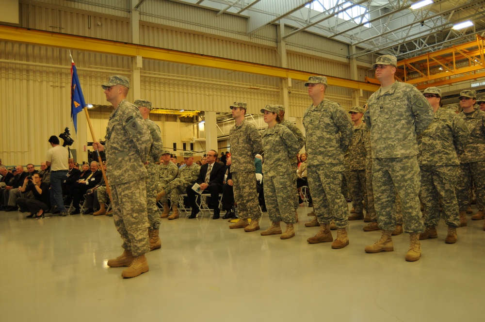 Deployment ceremony 238th Aviation Battalion