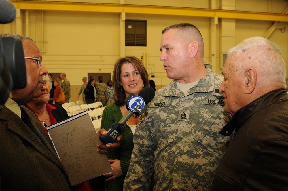 Deployment ceremony 238th Aviation Battalion