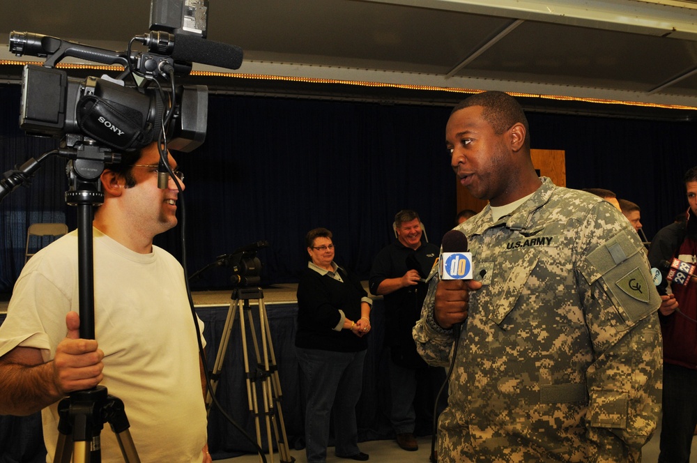 Deployment ceremony 238th Aviation Battalion