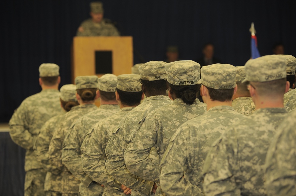 Deployment ceremony 238th Aviation Battalion