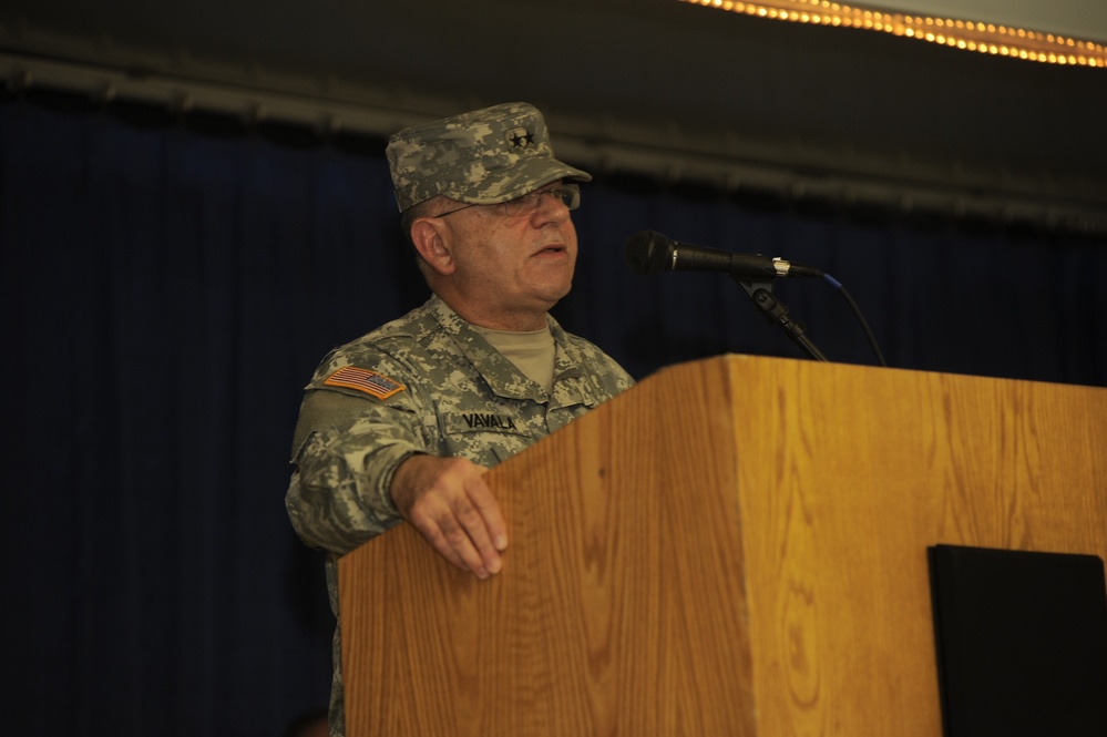 Deployment ceremony 238th Aviation Battalion