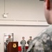 Command Sgt. Maj. Anthony F. Mainiero addresses the 728th Combat Sustainment Support Battalion during a Change Of Responsibility ceremony