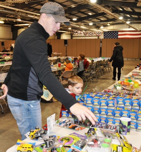 Operation Homefront toys delivered to military families at Camp Atterbury