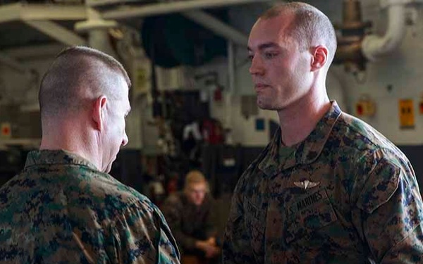 22nd MEU Marine receives NMAM
