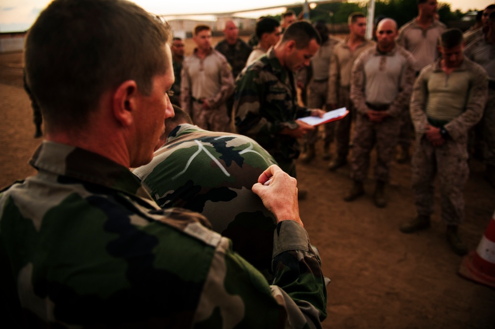 French combat course Qualification