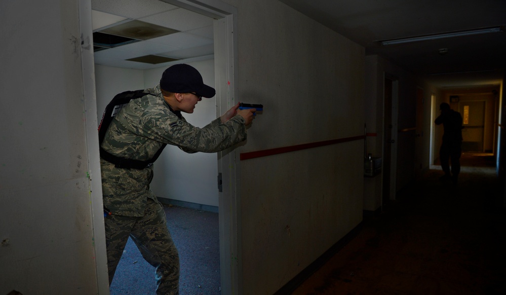 802nd SFS airmen train