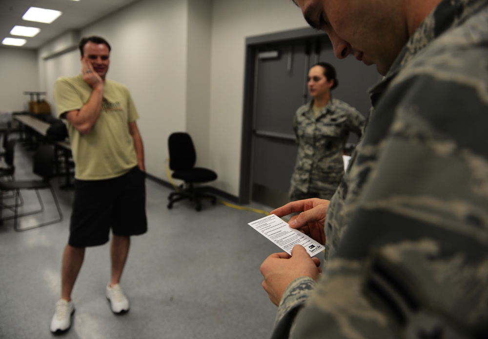 802nd SFS airmen train