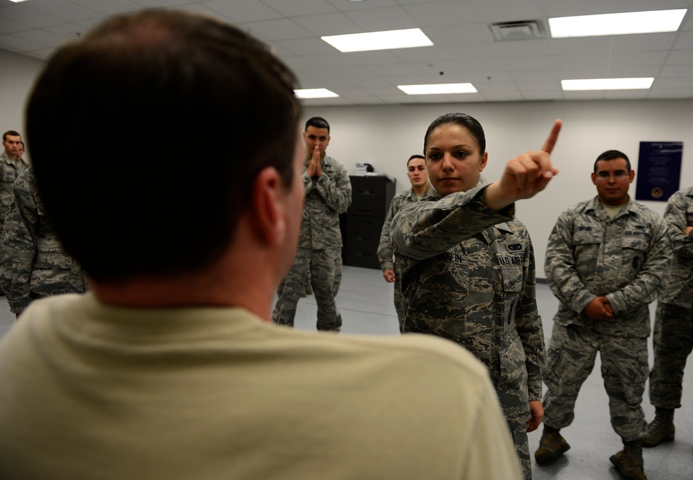 802nd SFS airmen train