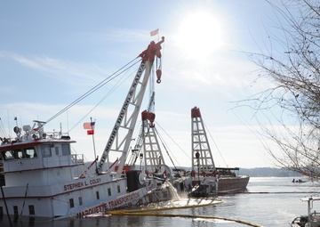 Stephen L. Colby Response crews commence lifting operations