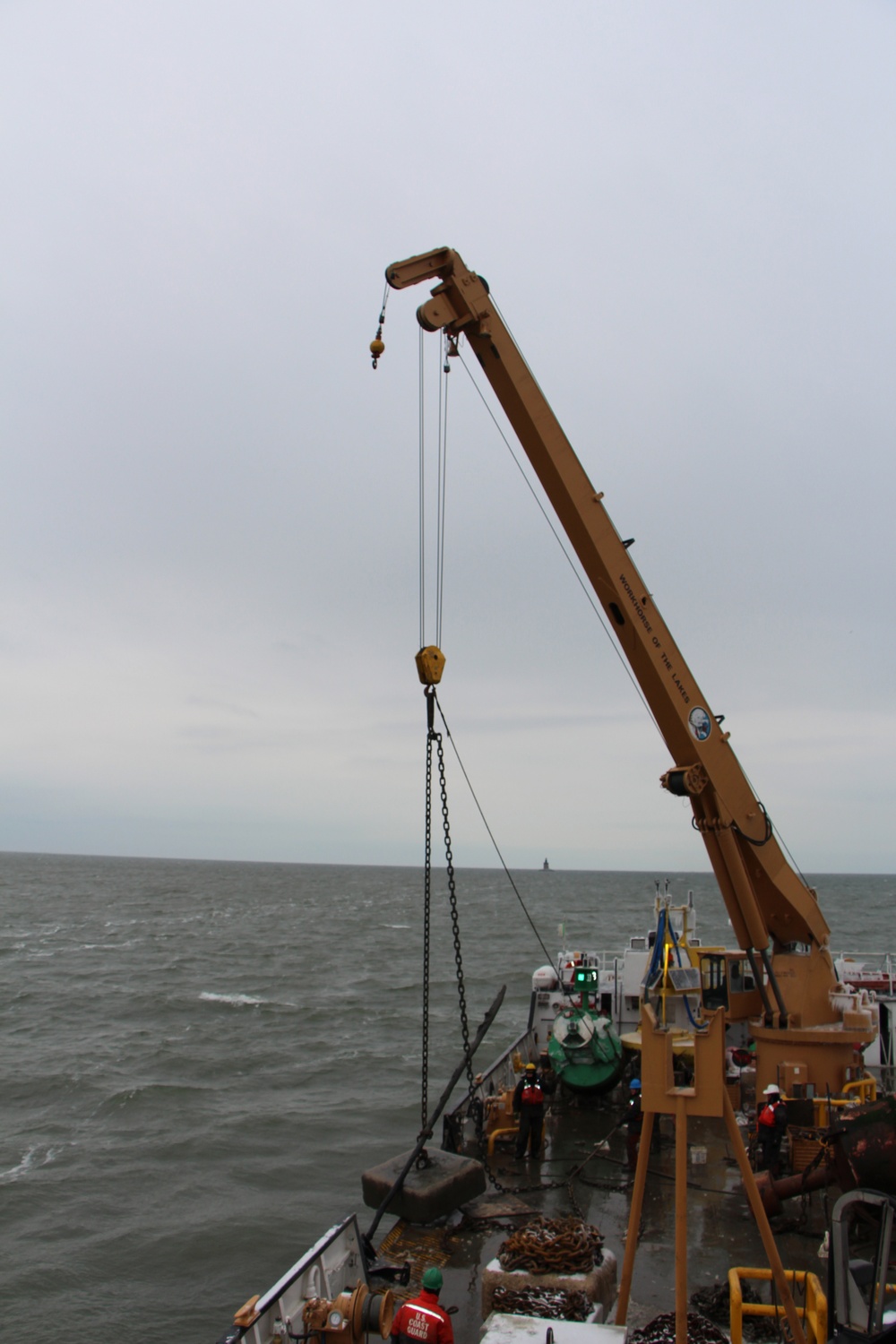 USCGC Bristol Bay battles icy conditions