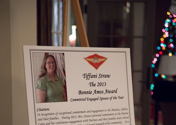 3rd MAW leader, spouse recognized for exceptional dedication at holiday party