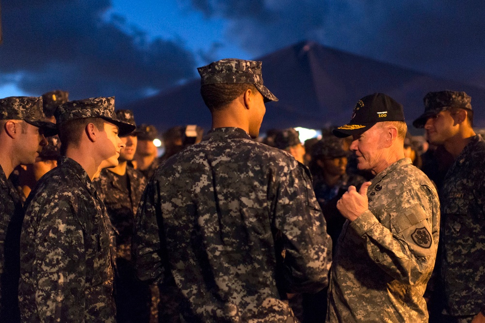 CJCS in Souda Bay, Greece