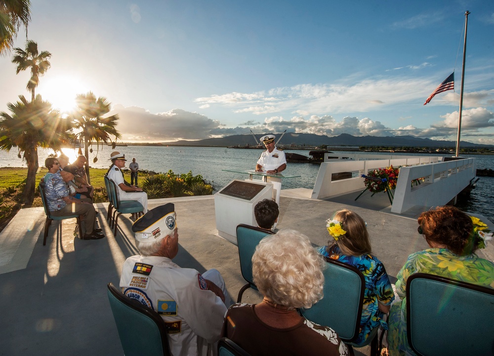 Sunset ceremony