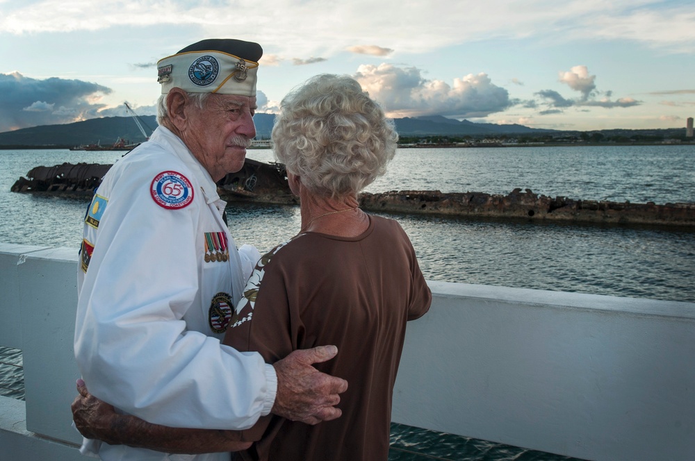 Sunset ceremony