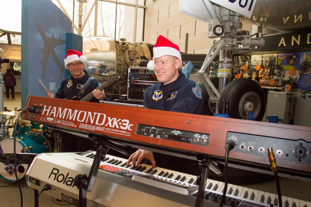 US Air Force Band's Max Impact rocks Air and Space