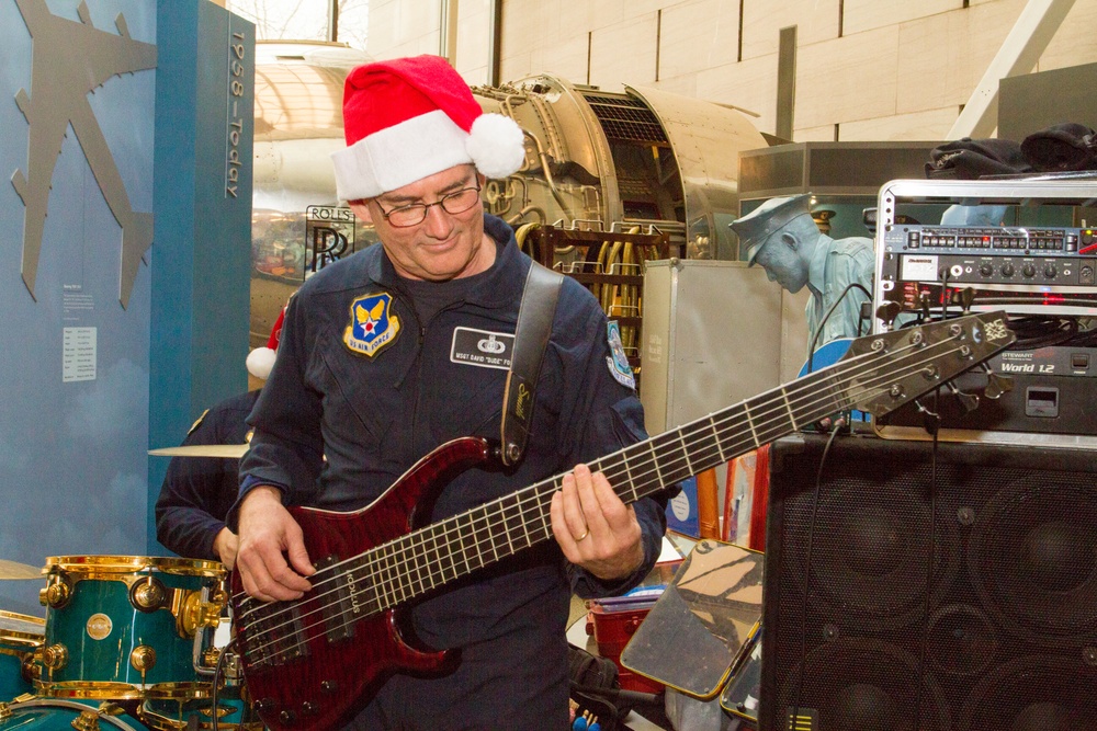 US Air Force Band's Max Impact rocks Air and Space