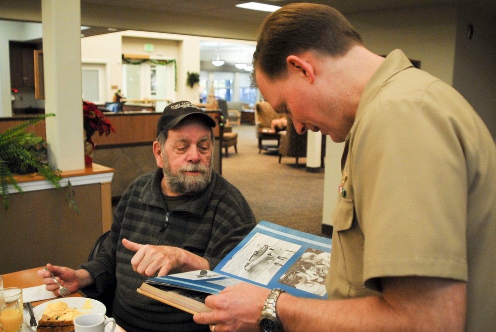 Sailor and veteran breakfast in Port Townsend