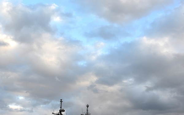 USS Monterey visits Crete