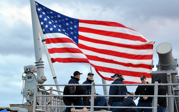 USS Monterey visits Crete