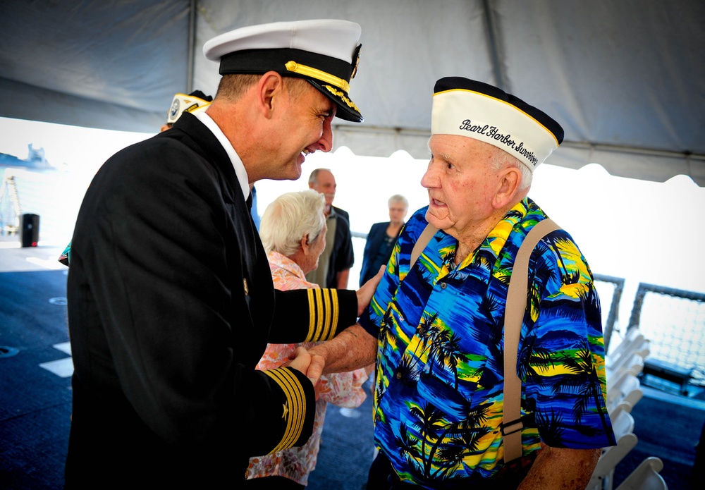 Commemoration aboard USS Samuel B. Roberts