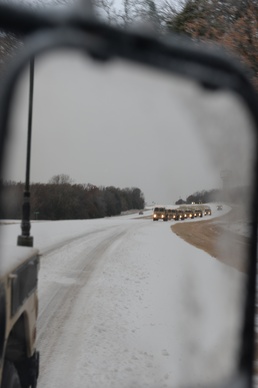 Texas Military Forces respond to winter storm