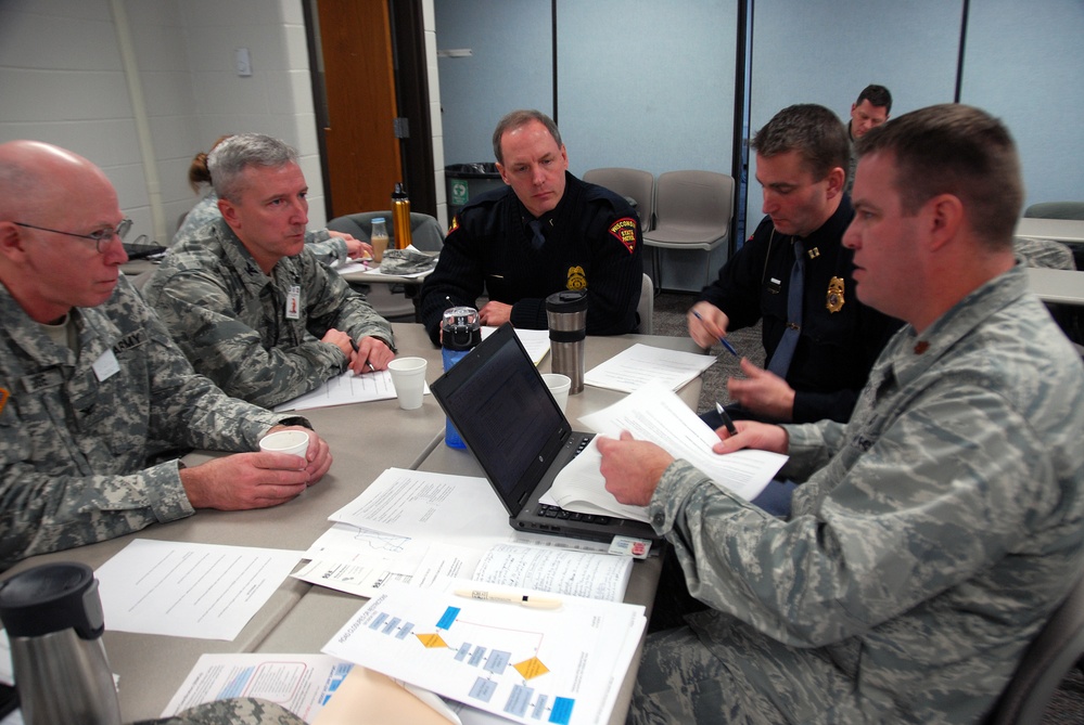 Exercise part of Wisconsin National Guard's winter storm preparation