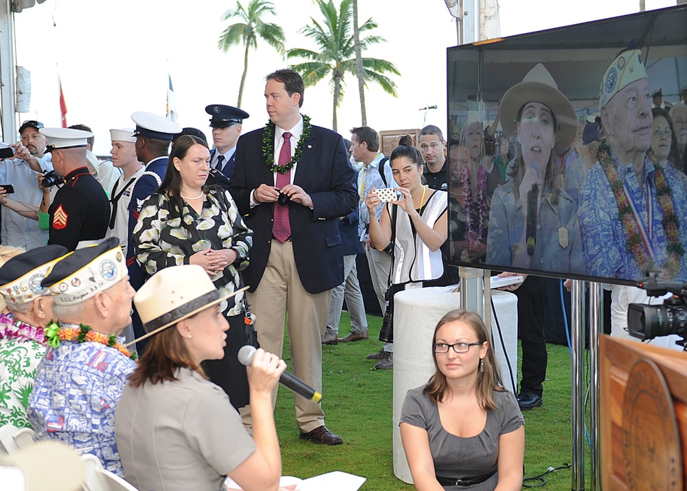 Pearl Harbor Ceremony