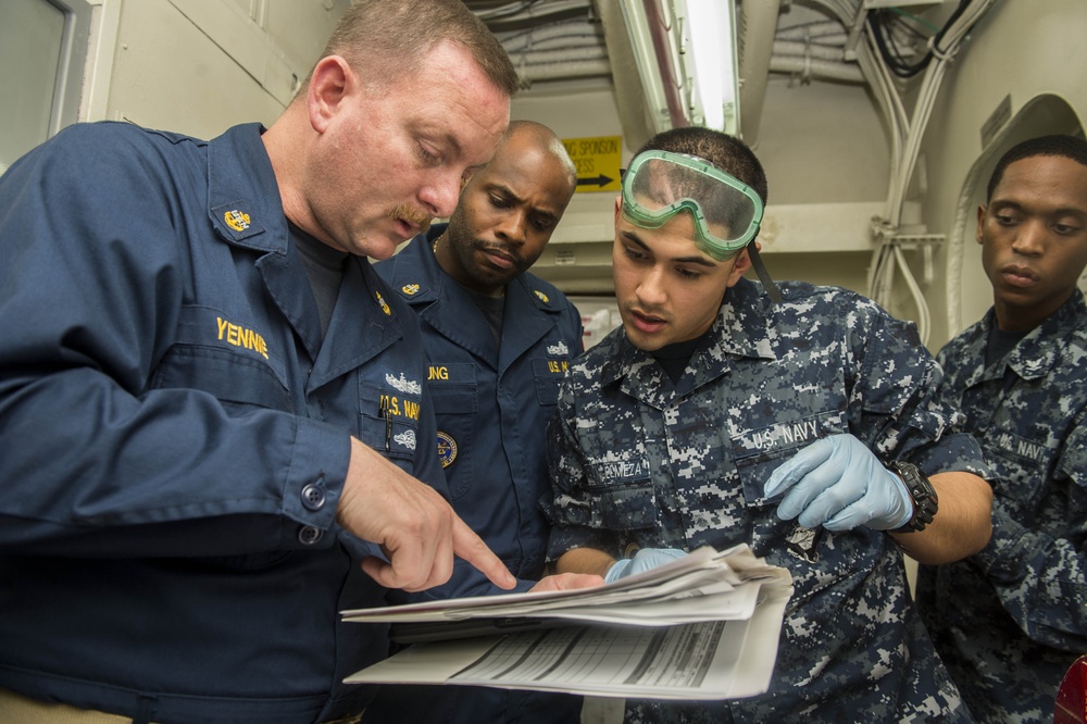 Maintenance briefing