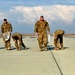 Airmen conduct foreign object and debris walk at Bagram Air Field