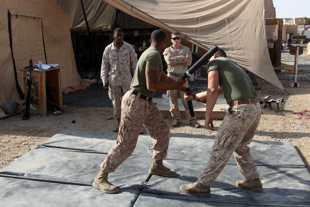 3/7 Weapons Company MCMAP Training
