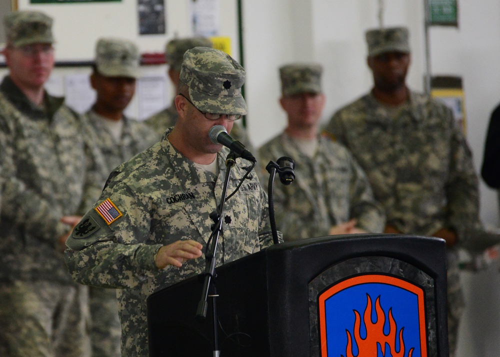 3-159th Attack Reconnaissance Battalion (ARD), “Quickstrike,&quot; change of command and change of responsibility ceremony