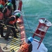 Coast Guard Cutter Mackinaw works buoys in Lake Michigan