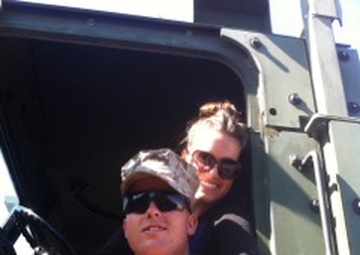 Dedication through education; spouse uses knowledge to support others
