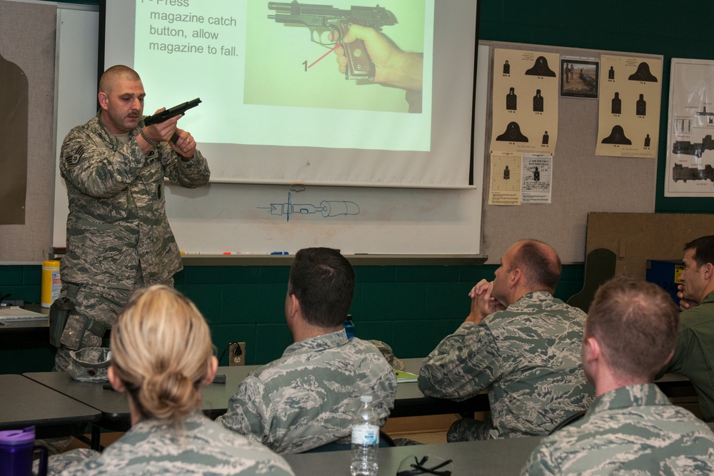 9mm pistol classroom training